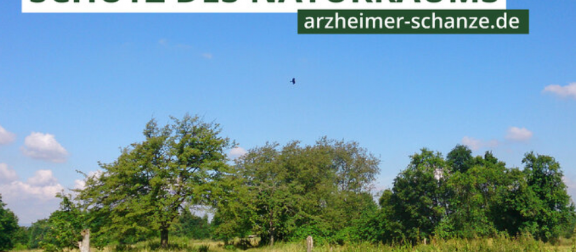 Wahrung des Naturraums _Arzheimer Schanze_ in Koblenz - Online petition