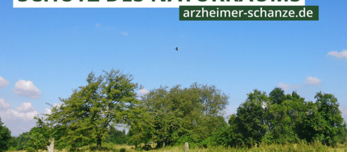 Wahrung des Naturraums _Arzheimer Schanze_ in Koblenz - Online petition